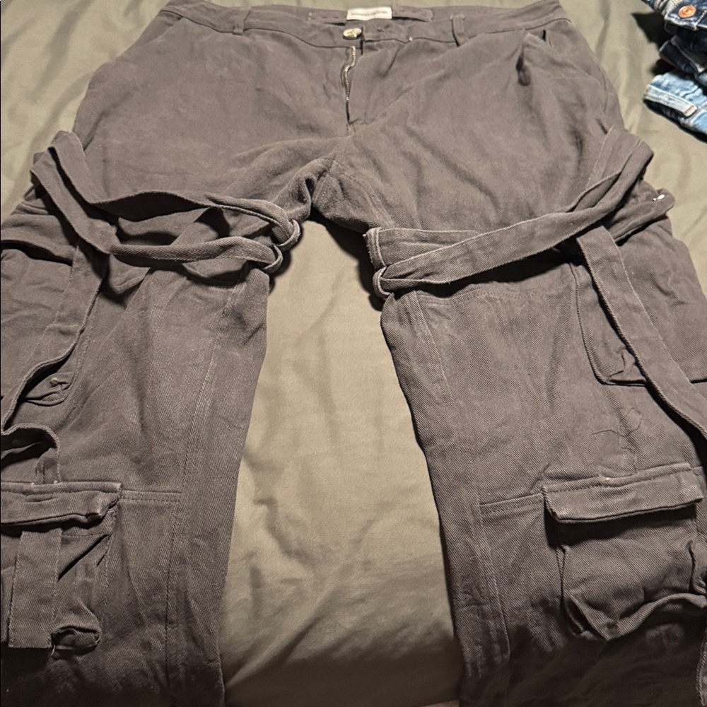 Maniere De Voir Charcoal Pants